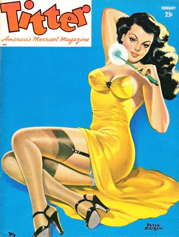 Peter Driben Pin Up Cover Magazine