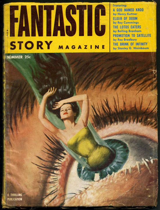 Fantastic Story Magazine 1954 Summer