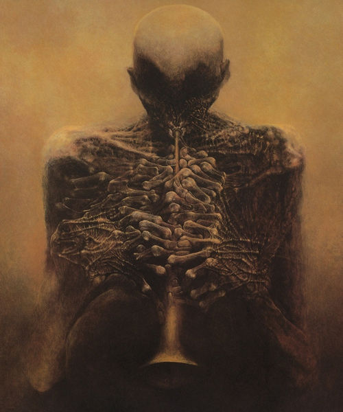 Zdzislaw Beksinski Valdemar Lovecraft