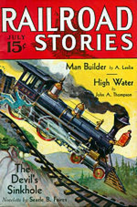 Railroad Pulp Magazines. Historias de trenes